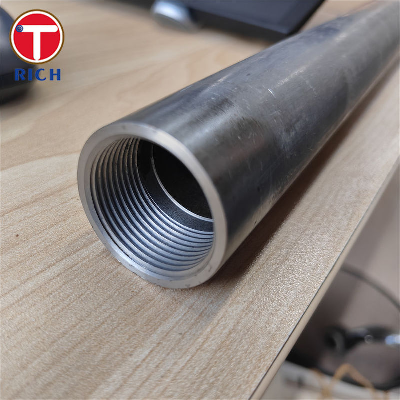 CNC Machining Seamless Precision Steel Tube Threaded Steel Pipe For Machinery Parts